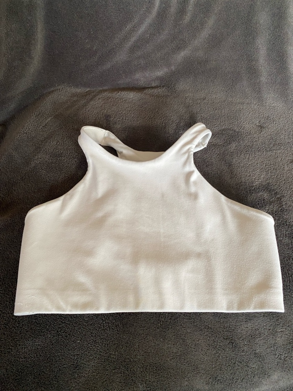 Nike White Dri-FIT Athletic Top